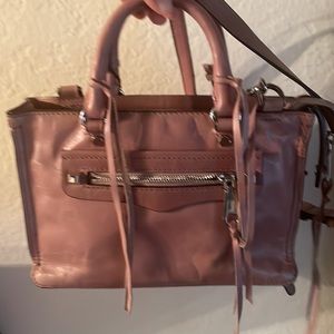 Rebecca Minkoff Regan leather micro  mini satchel bag